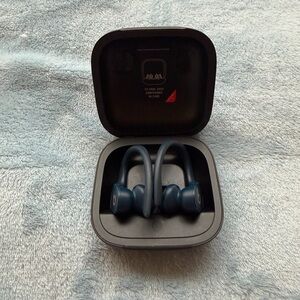 Beats Pro Earbuds in Navy Blue with Charging Case